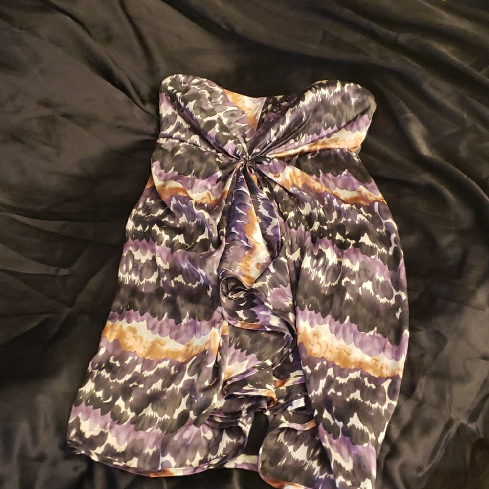 Strapless dress